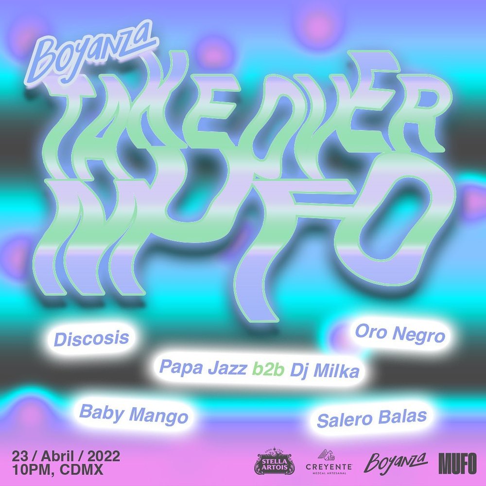 Boyanza takeover MUFO poster